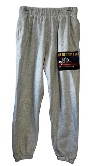 Boys Lie Sweatpant Heather‎ Ash Gray Heart Racer V2 Catch Me If You Can Small thumbnail 1