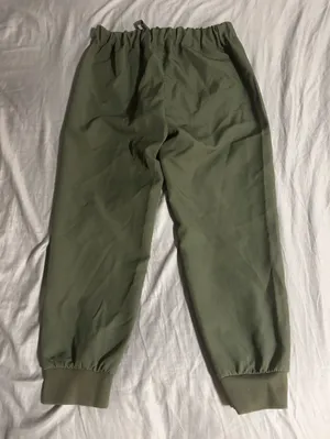 Prologue Olive Drawstring Jogger Pants Size S thumbnail 4