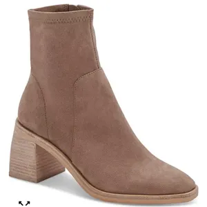 Dolce Vita Boots Womens Size 10 Indiga Truffle Stella Suede Brown Slouch thumbnail 1