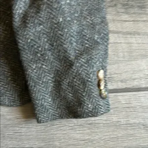 Lord & Taylor Gray Blazer Modern Fit Suit Jacket thumbnail 4
