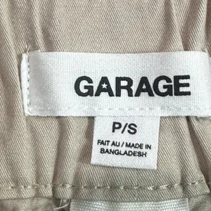 Garage Billie Bubble Beige Jogger Utility Cargo Women Pants Small NWT thumbnail 5