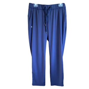 G-Form Womens Navy Blue Straight Leg Athletic Scrub Pants Size L Drawstring thumbnail 7