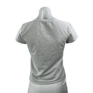 Aritzia TNA Womens Gray Heather Basic Casual Short Sleeve T Shirt Tee Top Size M thumbnail 3