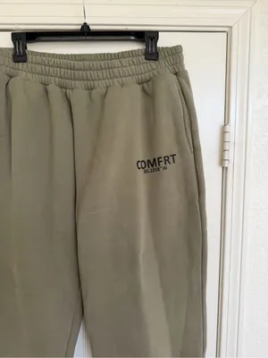COMFRT‎ Travel Essentials Olive Green Jogger Sweatpants Size XL thumbnail 2
