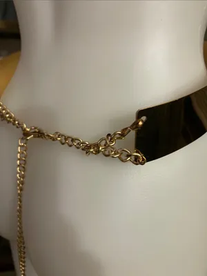 Gold adjustable belt for cosplay thumbnail 9