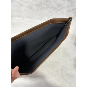 Vintage Portfolio Folder Denver National Bank Branded 12" x 16"‎ Brown thumbnail 3