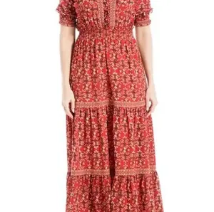 Max Studio maxi dress red thumbnail 2