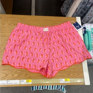 NWT Roller Rabbit x Target Seahorse Poplin Boxer Shorts Pink XS thumbnail 7