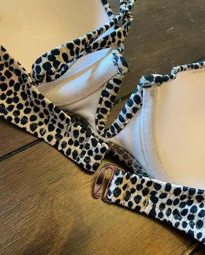 Swimsuit Cheetah Print Bikini Top! Multi thumbnail 2