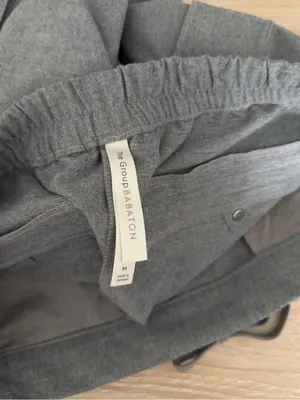 Aritzia Babaton Medium Cape Cargo Mini Skirt Grey Office Work Drawstring Minimal thumbnail 5