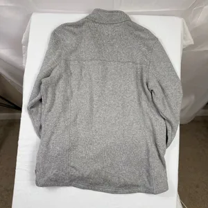 Magellan Outdoors Pullover Fleece XXL Gray Snap Neck Sweater Jacket Men thumbnail 4
