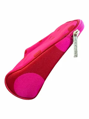 Kate Spade X Clinique Limited Edition Pink Polka Dot Cosmetic Travel Bag, NEW thumbnail 5