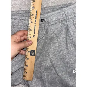 Nike Sportswear Club‎ Fleece Sweatpants Womens S Gray Mid Rise Tapered Jogger thumbnail 9