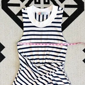 Free People Beach Capri Striped Midi Dress thumbnail 6