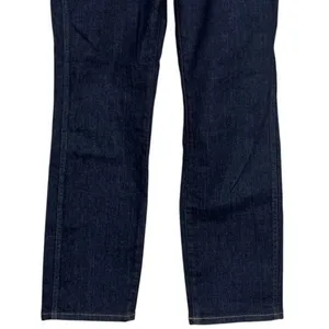J. Crew 9" Vintage Slim Straight Ankle Cropped Stretch Jean 28 Indigo Dark Blue thumbnail 4