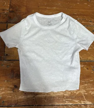 PacSun Crop Top White thumbnail 1