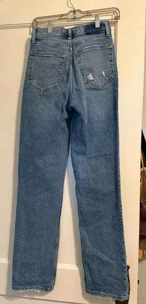Straight Abercrombie 90s Ultra High-Rise Jeans thumbnail 2