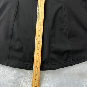 Lululemon Athletica Stay on‎ Course Black Zip Up Jacket Long Sleeves Thumbholes thumbnail 9