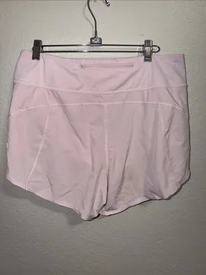 Athleta run with it shorts pastel pink thumbnail 2