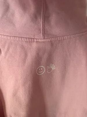 Glossier Hoodie Pink Size M thumbnail 5