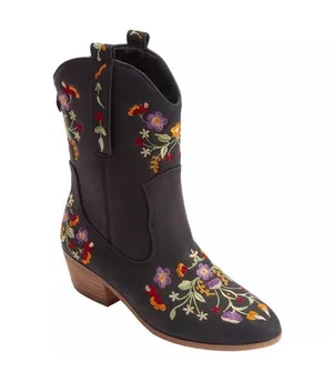 ComfortView The Irma Wide Calf Western Boots thumbnail 1