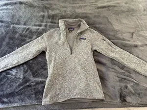 Patagonia Quarter-Zip Pullover Grey thumbnail 3
