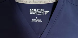 Fabletics High-Waisted Scrub Set Short Navy thumbnail 7