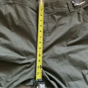 Abercrombie & fitch curve love relaxed fit cargo pants high rise sz 36/22 thumbnail 9