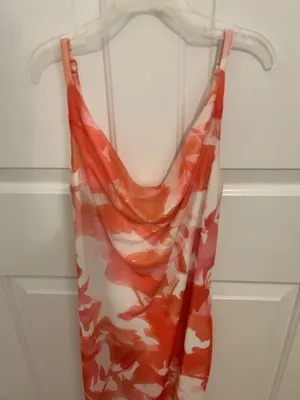 cowl neck floral maxi dress thumbnail 2