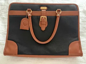 Kathy Lee Collection Vintage 1990’s Briefcase Tote Bag thumbnail 1