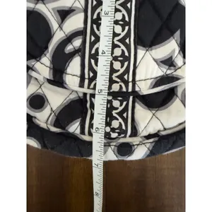 Vera Bradley Night and Day Quilted Crossbody Bag‎ Black White Small Messenger thumbnail 13