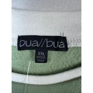 Bua Bue XXL Green Christmas Bird Sweatshirt Top Shirt Cozy Grannycore vintage thumbnail 4