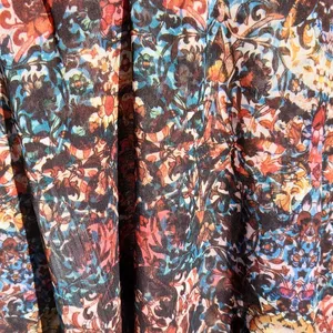 Abercrombie -217 floral paisley print layered cami‎ Small thumbnail 2