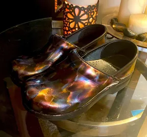 Dansko Nurse Shift Work Clogs | Iridescent Professional Shoes | EU 37 thumbnail 1
