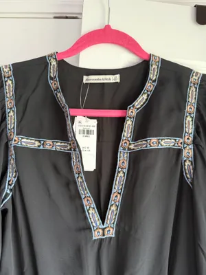 Abercrombie Embroidered Dress thumbnail 4