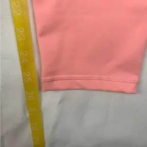 Aerie women's large hugger leggings in pink new coral athletic high rise gym wor thumbnail 12