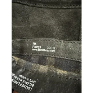 Born Womens 7M Gallinara Boot Over The Knee Black‎ Distressed Suede Riding Boho thumbnail 6
