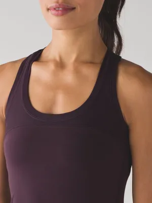 LULULEMON Cool Racerback II Deep Breath in Black Cherry Sz. 4 Small thumbnail 3
