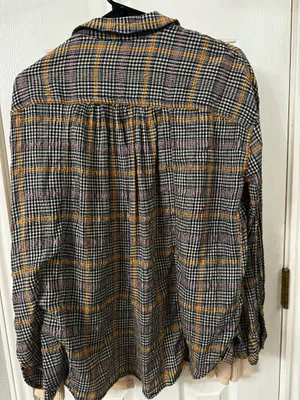 Free People Plaid Top thumbnail 2