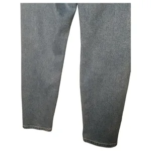 American Eagle Jeans Womens 8 Curvy Mom Jean 90s Distressed Light High Rise Blue thumbnail 12
