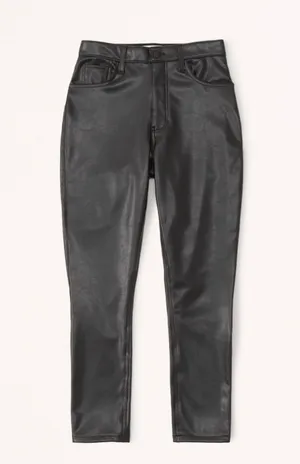 Abercrombie Vegan Leather Skinny Pant thumbnail 8