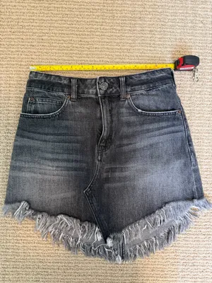 Free People Bailey Denim Mini Skirt thumbnail 5