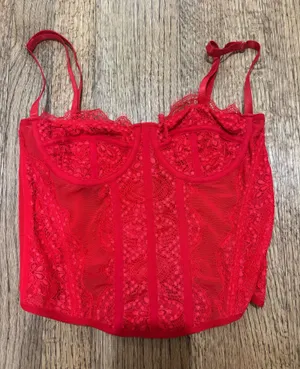 Red Corset Top thumbnail 1