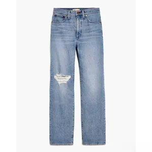 Madewell Perfect‎ Vintage Jeans Size 26 Blue Reinhart Wash Straight Grunge Indie thumbnail 12