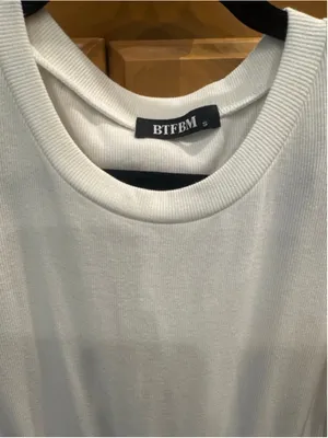 BTFBM long prairie dress in white. thumbnail 3