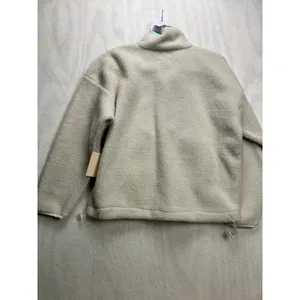 Wilo The Label Cosy Fleece Snap Mock Neck‎ Pullover Clay Teal WL-323-09 S NEW thumbnail 8
