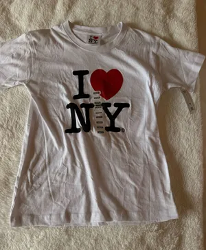 I Heart NY Baby Tee White Size Kids M thumbnail 1