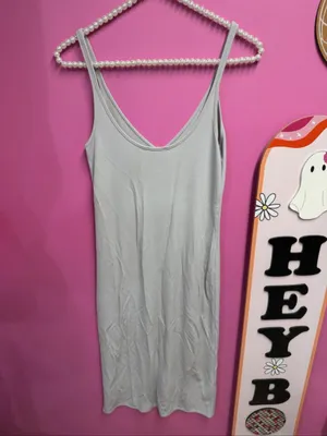 Wilfred Light Gray Slip Dress Camisole thumbnail 2