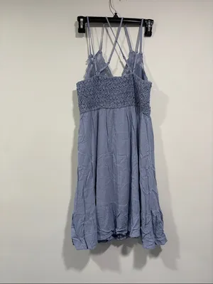 mittoshop Dusty Blue Ruffle Hem Sundress thumbnail 6