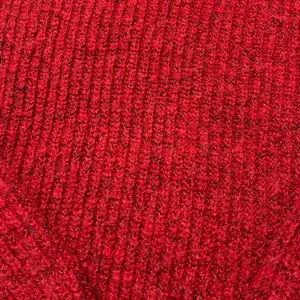 Old Navy red cozy shaker-stitch pullover long sleeve sweater S thumbnail 4